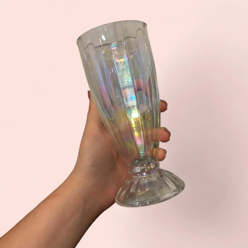 Iridescent Glass Cup - Picture 1 of 3